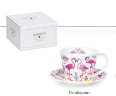 taza con platillo de Dunoon